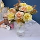thumbnail image 4 of Flores artificiales Diamond Rose - 5 tallos con 10 mini rosas - Morado, Rosa, Naranja, Azul, Amarillo - Decoración del hogar, 4 of 6