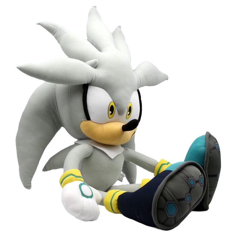 Sonic The Hedgehog Silver 20'' - Stuffed Animal Toy by GE