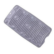 Foldable Portable Shoes Mop Suction Cup Non-slip Washing Board Scrubboard Washboard Laundry Products GREY