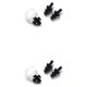 thumbnail image 2 of Wosthever Clip de silicona resistente al agua para la nariz, tapones para los oídos suaves para nadar, auriculares Unisex para adultos, Type3 NO3, 2 of 6