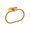 Gold, variant on Leodye 1PCS No Punch Stainless Steel Bathroom Towel Ring Hotel Quality Wall Mounted Towel Rack Bathroom Accessory -7.87x4.45in