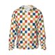 thumbnail image 1 of Fotbe Floral Checkerboard Chaqueta con Protección Solar UPF 50+ para Hombre y Mujer, Camisa con Capucha y Bolsillos-Large, 1 of 7
