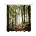 thumbnail image 3 of Tuvgenk Fabric Shower Curtain 70.8*59 in Waterproof Multicolour Window Curtain Forest Bath Landscapes Door Curtain, 3 of 4