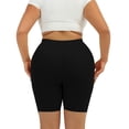 thumbnail image 3 of INNERSY Women's Plus Size Cotton Boyshorts Anti-Chafing 3-Pack(4XL,Black), 3 of 9