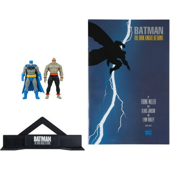 Batman & Mutant Leader w/Comic (Page Punchers) 3" 2-Pack - McFarlane Toys