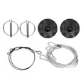 thumbnail image 3 of Hood Pin Car Universal Modified Hood Pin Aluminum Racing Engine Lock Black, 3 of 8