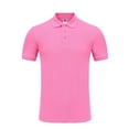 thumbnail image 6 of Zoeecloth Mens Women Cotton Shirt for Men Summer V-Neck Solid Colours Short Sleeve Sports Tees L-3XL, 6 of 10