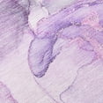 thumbnail image 4 of Addison Rugs Chantille Indoor/Outdoor Contemporary Watercolors Purple Washable Round Rug, 8' x 8', 4 of 5