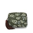 thumbnail image 2 of Scenario Women's Zip Pouch with Fringe Tassel, Olive Rich, 2 of 4