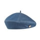 thumbnail image 5 of Boina para mujer, sombrero de pintor de moda para otoño, Azul medio, 5 of 9