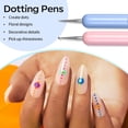 thumbnail image 3 of Modelones Nail Art Brush Set, 6Pcs Nail Brushes for Nail Art with Liner Dotting Builder Gel Polish Brush, Nail Art Tools for Home DIY Salon, 3 of 9