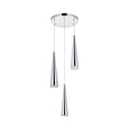 thumbnail image 5 of Fantasia 3 light Chrome LED Pendant, 5 of 5