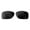 Black - Polarized, variant on Walleva Brown Polarized Replacement Lenses for Oakley Gauge 8 L Sunglasses