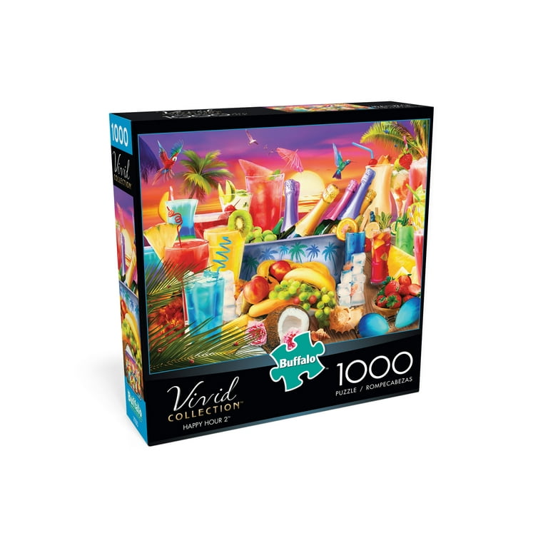 Buffalo Games - Vivid Collection Happy Hour 2 - 1000-Piece Puzzle