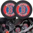 thumbnail image 1 of 2 Posavasos Para Coche, Posavasos Para Coche, Posavasos Para Fanáticos De Boston Red Sox, Alfombrilla Antideslizante Para Bebidas, Accesorios Interiores, Red Sox, 1 of 5