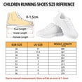 thumbnail image 5 of Suhoaziia Kids Shoes for School Boys Girls Tie Dye Print Rubber Flats Fall Comfortable Ultralight Preppy Lace Up Sneakers Size 12, 5 of 6