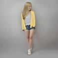 thumbnail image 3 of zbxnLI Girls Cardigan Lightweight Casual Long Sleeve Cropped Cardigans Spring Fall Open Front Outwear, 3 of 8
