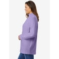 thumbnail image 3 of Woman Within Plus Size Perfect Long-Sleeve Turtleneck Tee (Petite Available), 3 of 6