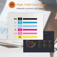 thumbnail image 3 of 6 Packs T048 Ink Cartridge Replacement for Epson 48 T048 use for Epson Stylus Photo R200 R220 R300 R300M R320 R340 RX500 RX600 RX620 Printer (BK/C/M/Y/LC/LM), 3 of 6