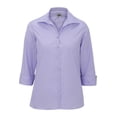 thumbnail image 1 of EDWARDS BLOUSE Popeline Légère à Col Ouvert pour Femmes - Manches 3/4, 1 of 1