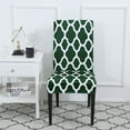 thumbnail image 4 of Neinkie Chair Covers for Dining Room - Stretch Chair Slipcovers for Decorative Seat Protector Armless Removable Washable Elastic Dinner Universal Spandex Solid Chair Slip Covers Set, 4 of 7