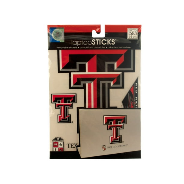 Texas Tech University Removable Laptop Stickers 24 Count Com Texas Tech University Removable Laptop, Texas Tech Patio Decor