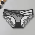 thumbnail image 5 of huanledash Women Underwear Breathable Triangle Low Waist Lace Hollow Out Daily Wearing Women No Trace Briefs for Everyday Wear, 5 of 8