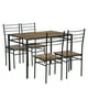 thumbnail image 1 of HOMYLIN Conjunto para Sala de Reuniones - Mesa Rectangular 110cm + 4 Sillas Ergonómicas, 1 of 4