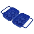 thumbnail image 4 of 6 Grid Egg Box, ABS Eggs Protective Box Shatterproof Anti Extrusion  For Trips For Barbecues For Picnics Orange,Blue,Green, 4 of 8