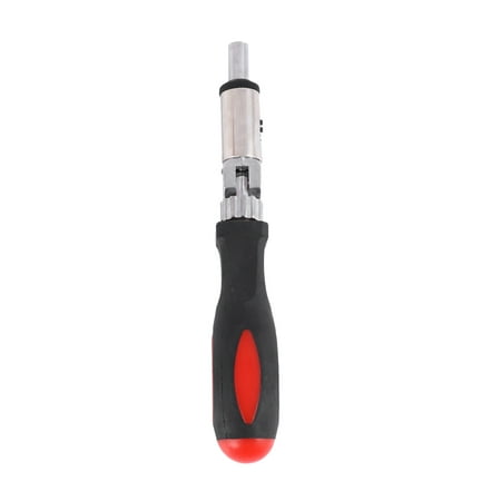 

0-180 Degree Multi Function Ratchet Screwdriver 1/4 Inch Inside Interface Adjustable Angles Screwdriver
