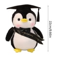 thumbnail image 3 of Graduation Penguin Gifts,Plush Penguin Stuffed Animal,Graduation Penguin Plush, Cute Graduation Stuffed Animal with Cap, Sash, Soft Penguin Plush Gift for Graduation Celebration, 3 of 6