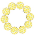thumbnail image 5 of Masteelf Lemon Slices Paper Plates for Party Use Yellow Creative Print Sturdy Disposable Plates 17 5cm, 5 of 8
