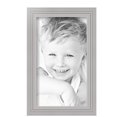 thumbnail image 2 of ArtToFrames 7" x 12" Silver Picture Frame, 7x12 inch Silver Wood Poster Frame (WOM-5388), 2 Pack, 2 of 8