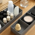 thumbnail image 7 of OnDisplay Deluxe Makeup/Cosmetic/Jewelry Organizer - Stacking Divided Tray Organization, 7 of 7