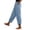Sky Blue, variant on Women's Fashion Essentials Summer Clothing Women's Spring and Autumn Casual Trendy Loose Autumn Fragrance Long Pants Casual Pants for Women