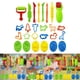 thumbnail image 4 of de Herramientas 26 piezas de plástico, de arcilla para manualidades, herramientas , juguetes para 2 Yotijar moldes de arcilla, 4 of 7