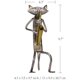 thumbnail image 2 of Escultura de metal de gato con figura de guitarra, regalos para Acción de Gracias, Navidad, manualidades y decoración del hogar, estilo 1 Sincero Electrónica, 2 of 5