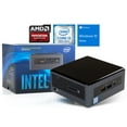 thumbnail image 2 of Intel NUC NUC8I3CYSM Mini PC, Intel Core i3-8121U Upto 3.2GHz, 8GB RAM, 128GB NVMe SSD + 1TB HDD, AMD Radeon 540, HDMI, Card Reader, Wi-Fi, Bluetooth, Windows 10 Home, 2 of 8