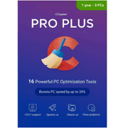 CCleaner Professional Plus - 1-Year | 3-PC - Global