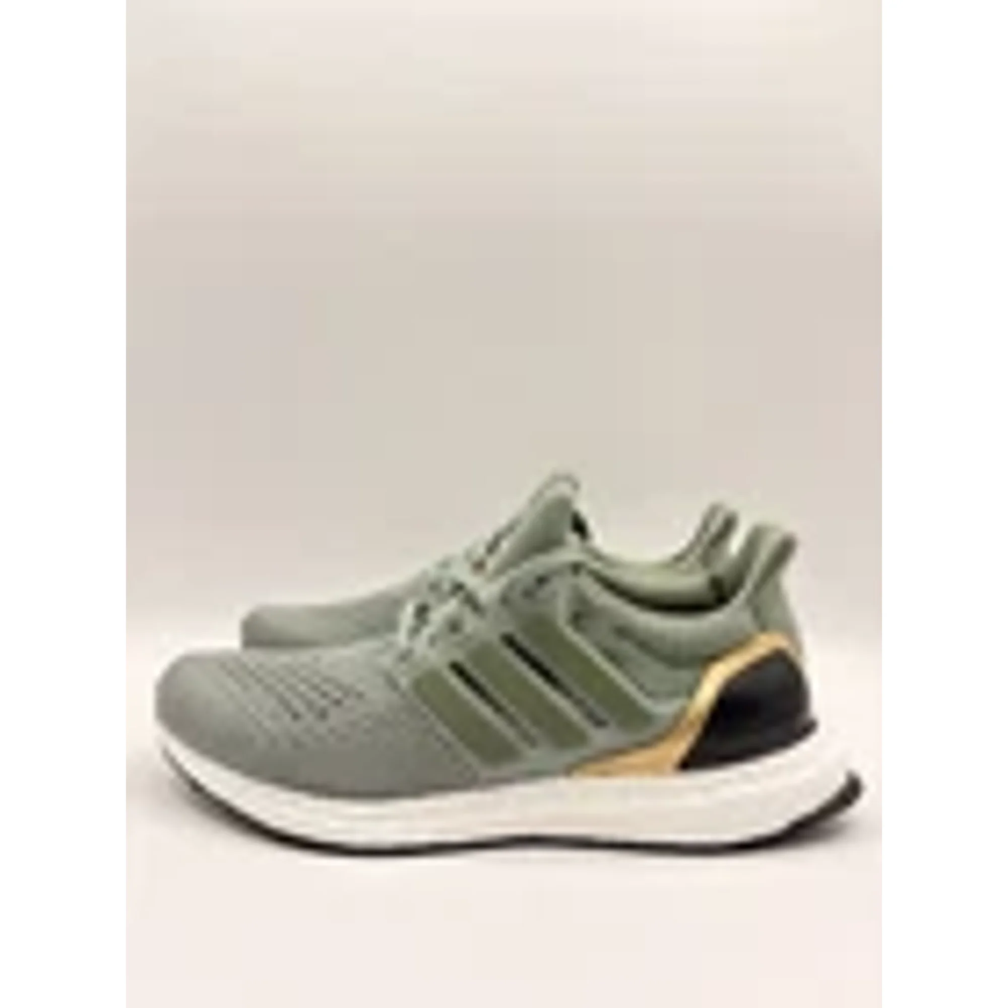 [NEW] Men\'s adidas Ultraboost‎ 1.0 Shoes Silver Green IF5258 NEW】Adidas UltraBoost 1.0 ❖ Running Silver Green Gold  main image 2