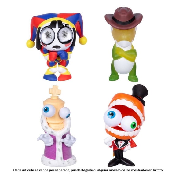 Figura Adventure Force Amazing Digital Circus Varios modelos 1 pieza