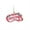 WH3, variant on Binwennn Christmas Christmas Tree Red And White Helicopter Donut Decoration Small Pendant Garland for Decorating Window Decorations Hanging Christmas Ornament Tear Drop Vintage 12 Days of Christmas