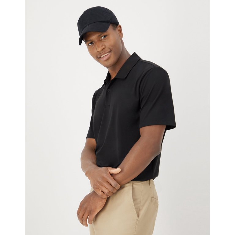 Hanes Moves Men's Short Sleeve Performance Polo photo 8