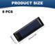 thumbnail image 2 of Uxcell 8Pcs 0.5V 0.05W 100.0mA Mini Paneles Solares Celdas Fotovoltaicas Pequeñas para Cargar Materiales de Juguetes Eléctricos DIY, 2 of 6