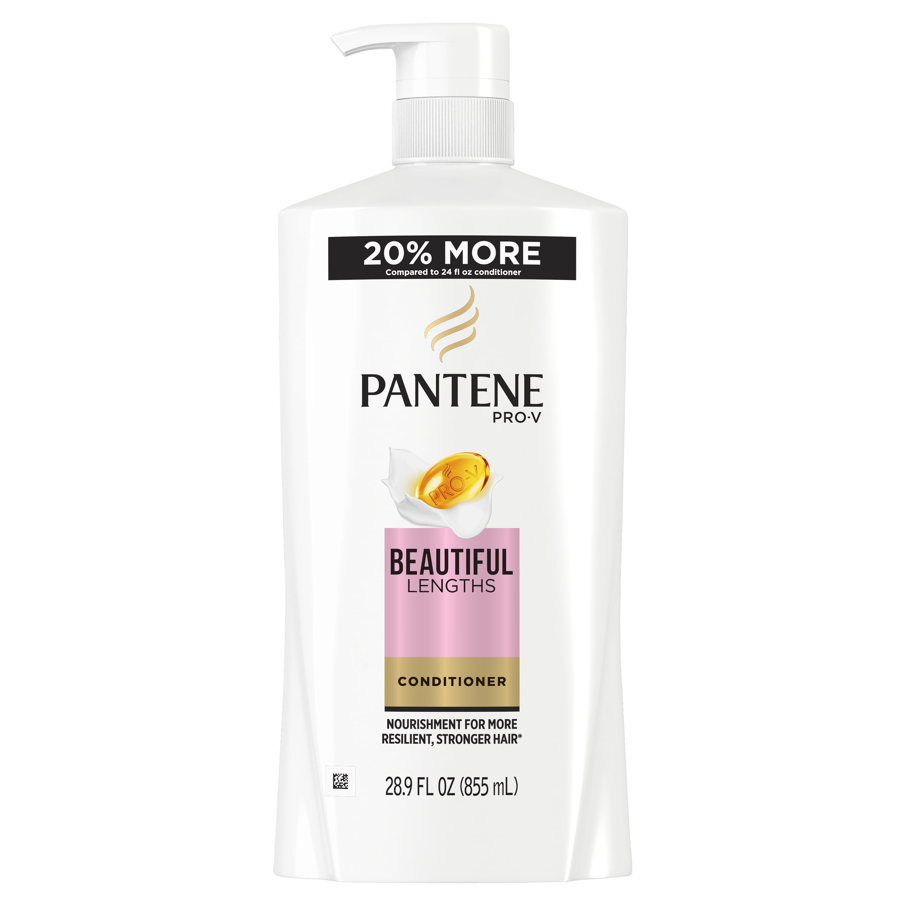 Pantene Conditioner, Beautiful Lengths for Strong Hair, 28.9 fl oz