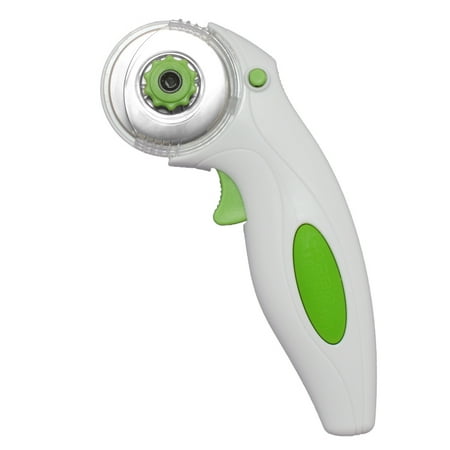 UPC: 0073577175648 | Westcott Rotary Cutter 45mm Carbo Titanium for Craft White/Green 1-Count