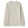 thumbnail image 5 of Crewneck Sweatshirts for Boys Fleece Pullover Long Sleeve Solid Fall Tops, 5 of 5