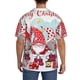 thumbnail image 3 of Balery Christmas Camisa Casual de Manga Corta con Botones para Hombre, Texturizada, Estilo Cubano, para Playa, Verano-3X-Large, 3 of 5
