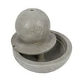thumbnail image 2 of 12''D Outdoor Resin Tan Tabletop Fountain, 2 of 9
