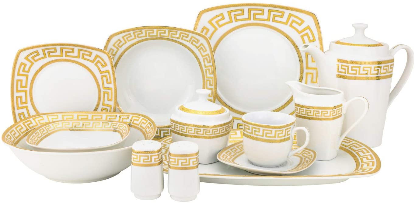 Versace Designer Porcelain Dinnerware Set Export Worldwide. SBCHT70 Bone  China Tableware Set